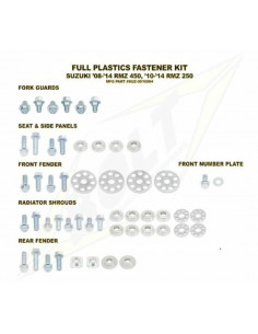 Kit vis complet de plastiques Bolt Suzuki RM-Z450/250