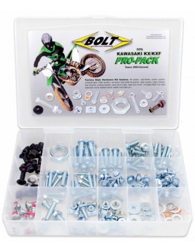 Pro Pack Bolt Kawasaki KX/KX-F 125 à 450