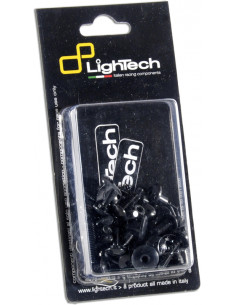 Kit vis de carénage LIGHTECH ergal noir - Aprilia RS660