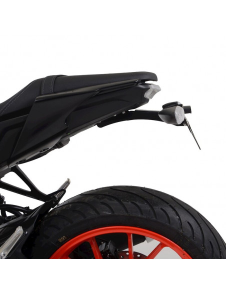 Support de plaque R&G RACING noir - Yamaha MT-125