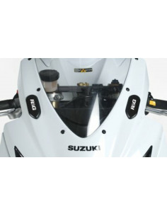 Cache-orifices rétroviseur R&G RACING - noir Suzuki GSX-R600/750