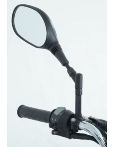 Réhausses de rétroviseur R&G RACING universel M10 x 1,25 x 11,5mm x 45mm - noir