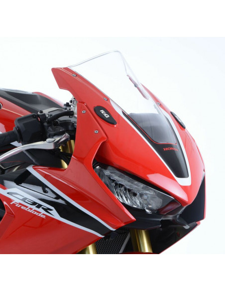Cache-orifices rétroviseur R&G RACING - noir Honda CBR1000RR