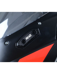 Cache-orifices rétroviseur R&G RACING - noir Suzuki GSX-250R