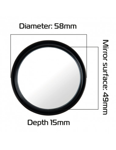 Rétroviseurs d'angle mort OXFORD - pack de 2