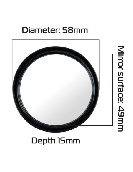 Rétroviseurs d'angle mort OXFORD - pack de 2