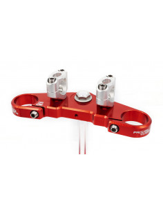 Té de fourche complet S3 Ø39mm rouge Beta Evo fourche Tech 2