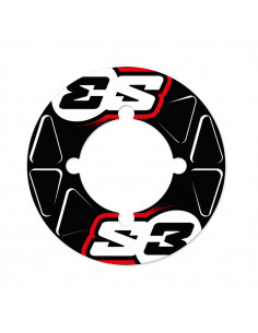 Stickers de couronne S3 46/48 dents rouge