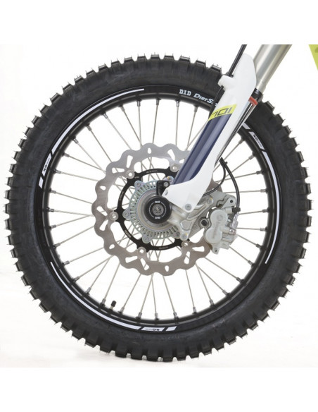 Liseré de jantes R&G RACING 17'' blanc