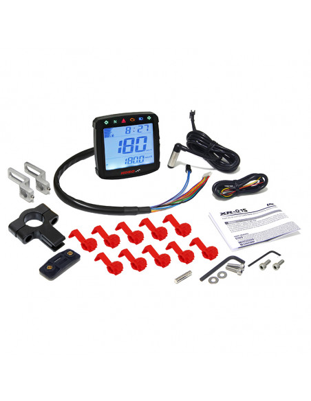 Compteur digital KOSO XR-S 01 mutlifonctions universel