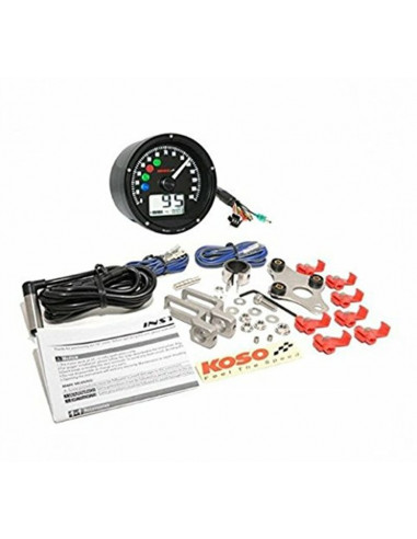 Compteur de vitesse KOSO D75 noir
