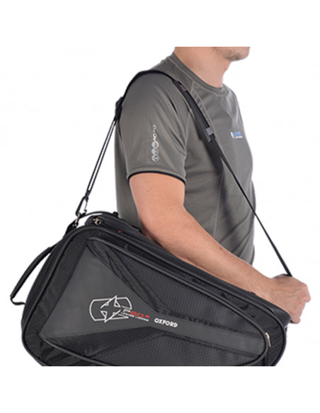 Sacoches cavalières OXFORD P60R noir 50L