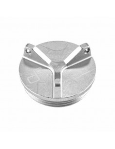 Bouchon carter d'huile LIGHTECH M20 x 2,5 (3 trous) argent Ducati HYPERMOTARD 821
