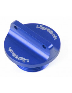 Bouchon de carter d'huile LIGHTECH M20x2,5 2 pans alu cobalt