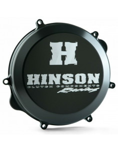 Couvercle de carter d'embrayage HINSON aluminium noir Kawasaki KX450