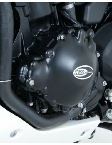 Couvre-carter gauche R&G RACING noir Triumph Speed Triple