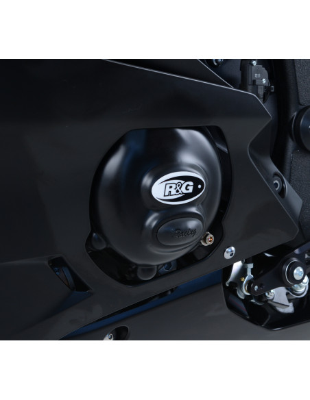 Couvre-carter gauche R&G RACING Race Series noir Yamaha YZF-R6