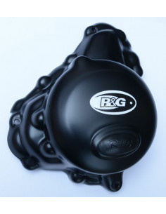 Couvre-carter gauche R&G RACING Race Series noir Triumph 2