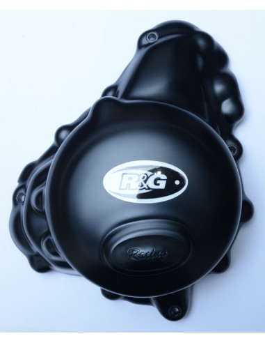 Couvre-carter gauche R&G RACING Race Series noir Triumph
