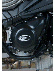 Couvre-carter gauche R&G RACING noir Kawasaki Z800 2