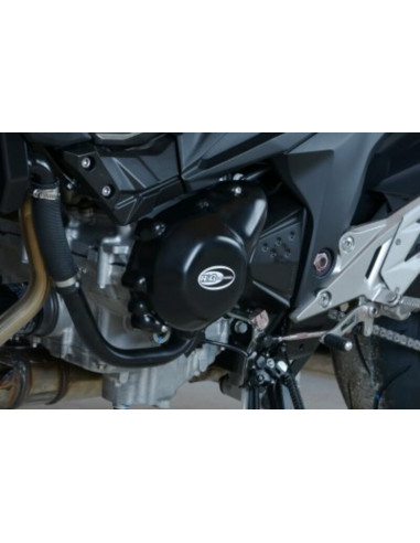 Couvre-carter gauche R&G RACING noir Kawasaki Z800