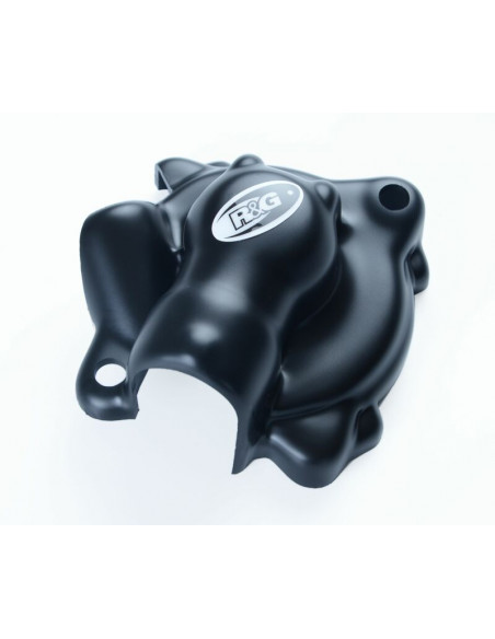 Couvre-carter gauche (pompe à eau) R&G RACING noir GSX-R 1000