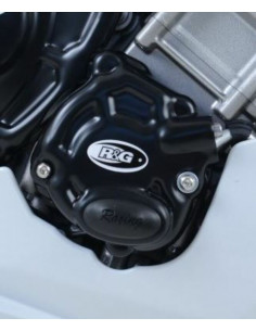 Couvre carter R&G RACING Race Series droit (pompe à huile) noir Yamaha R1 2