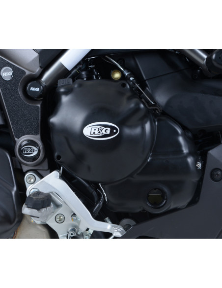 Couvre-carter droit R&G RACING noir Ducati 950 Multistrada