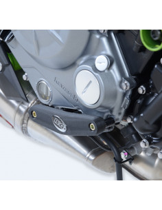 Slider moteur droit R&G RACING noir Kawasaki Z650 2
