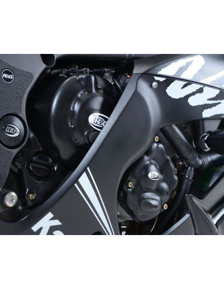 Kit de couvre-carter R&G RACING Race Series - noir Kawasaki ZX-10R/RR