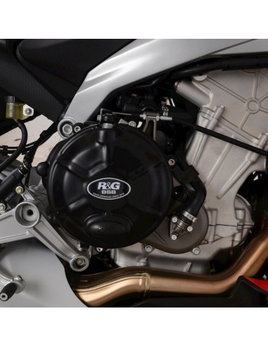 Kit de couvre-carter R&G RACING Race Series - noir Aprilia