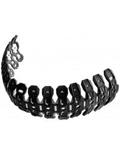 Protection d'echappement POLISPORT Armadillo noir 2