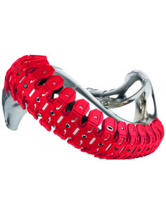 Protection d'echappement POLISPORT Armadillo rouge