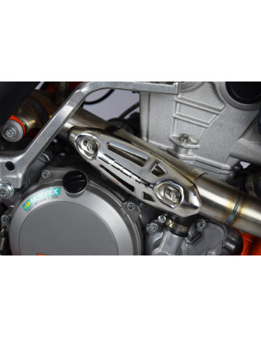 Protection universelle d'échappement SCAR inox 4T Ø26-50mm