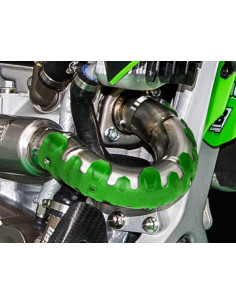 Kit montage protection d'échappement POLISPORT vis et clips 2