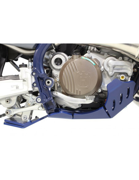 Sabot enduro AXP Xtrem bleu Husqvarna TE250I/TE300I