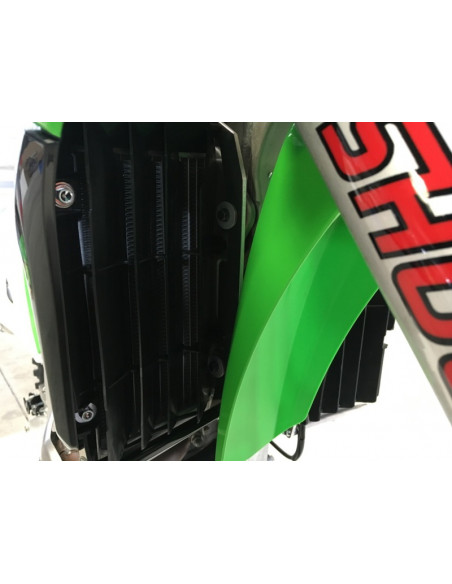 Protection de radiateur AXP aluminium - Kawasaki KX250F