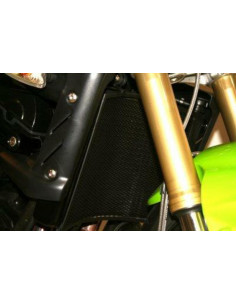 Protection de radiateur R&G RACING Aluminium - Triumph Street Triple/R 675