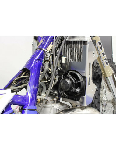 Protections de radiateurs AXP aluminium/noir Sherco