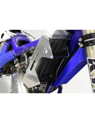 Protections de radiateurs AXP aluminium/noir Sherco