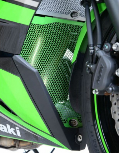 Grille de collecteur R&G Racing aluminium - Kawasaki