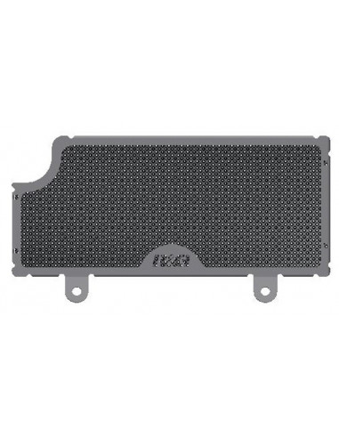Protection de radiateur (huile) R&G RACING - titane Kawasaki ZX-10R/RR