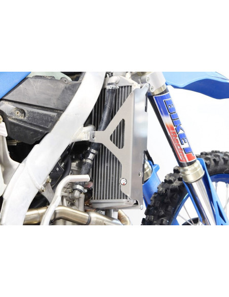 Protections de radiateurs AXP aluminium/noir - TM RACING