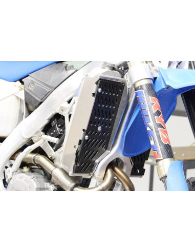 Protections de radiateurs AXP aluminium/noir - TM RACING