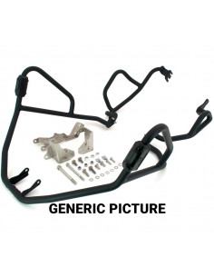 Barres de protection BIHR Trail Crash Bar aluminium Ice Polish