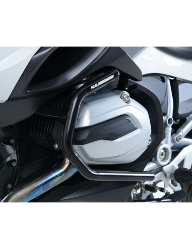 Protections latérales R&G RACING noir BMW R1200RT