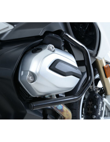 Protections latérales R&G RACING noir BMW R1200RT