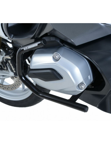 Protections latérales R&G RACING noir BMW R1200RT
