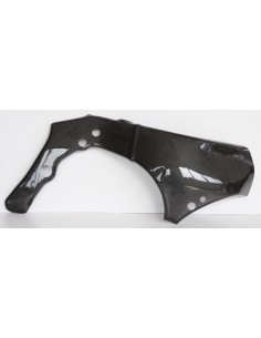 Protection de cadre LIGHTECH carbone brillant Kawasaki Zx10R