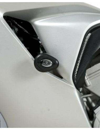 Tampons de protection R&G RACING Aero noir MV Agusta